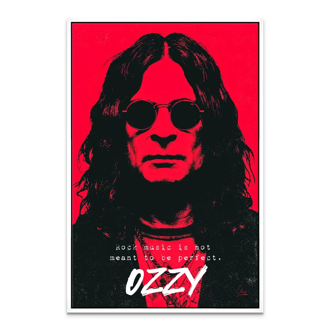 Ozzy Rock Spirit Leinwand Bild