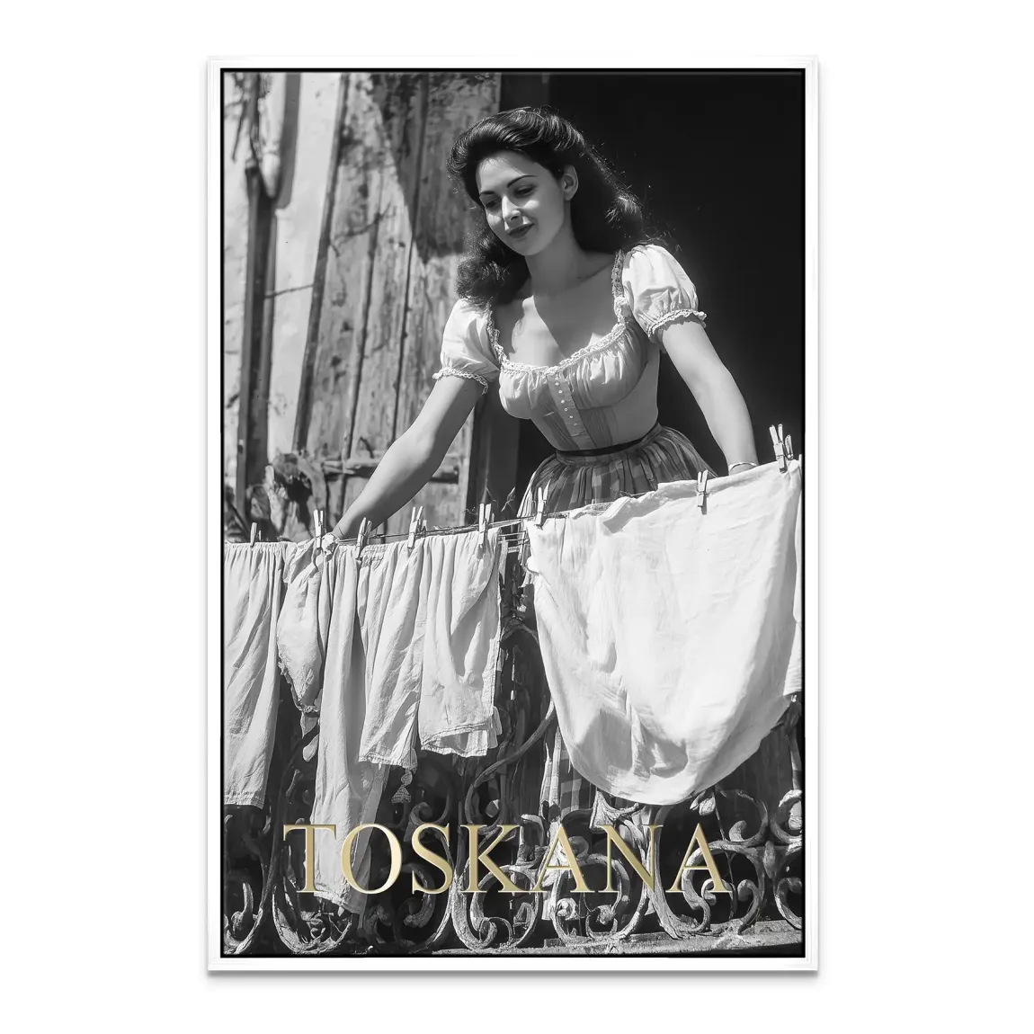 Bella Toskana Leinwand Bild