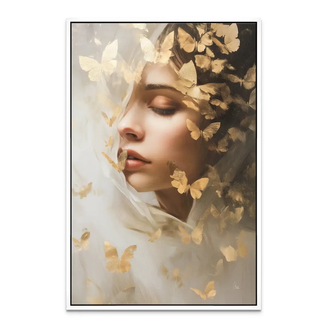 Whisper of Butterflies Leinwand Bild