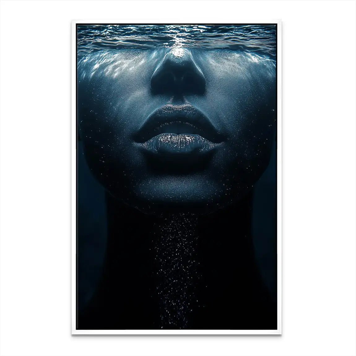 Beauty under Water Leinwand Bild INGALERIE