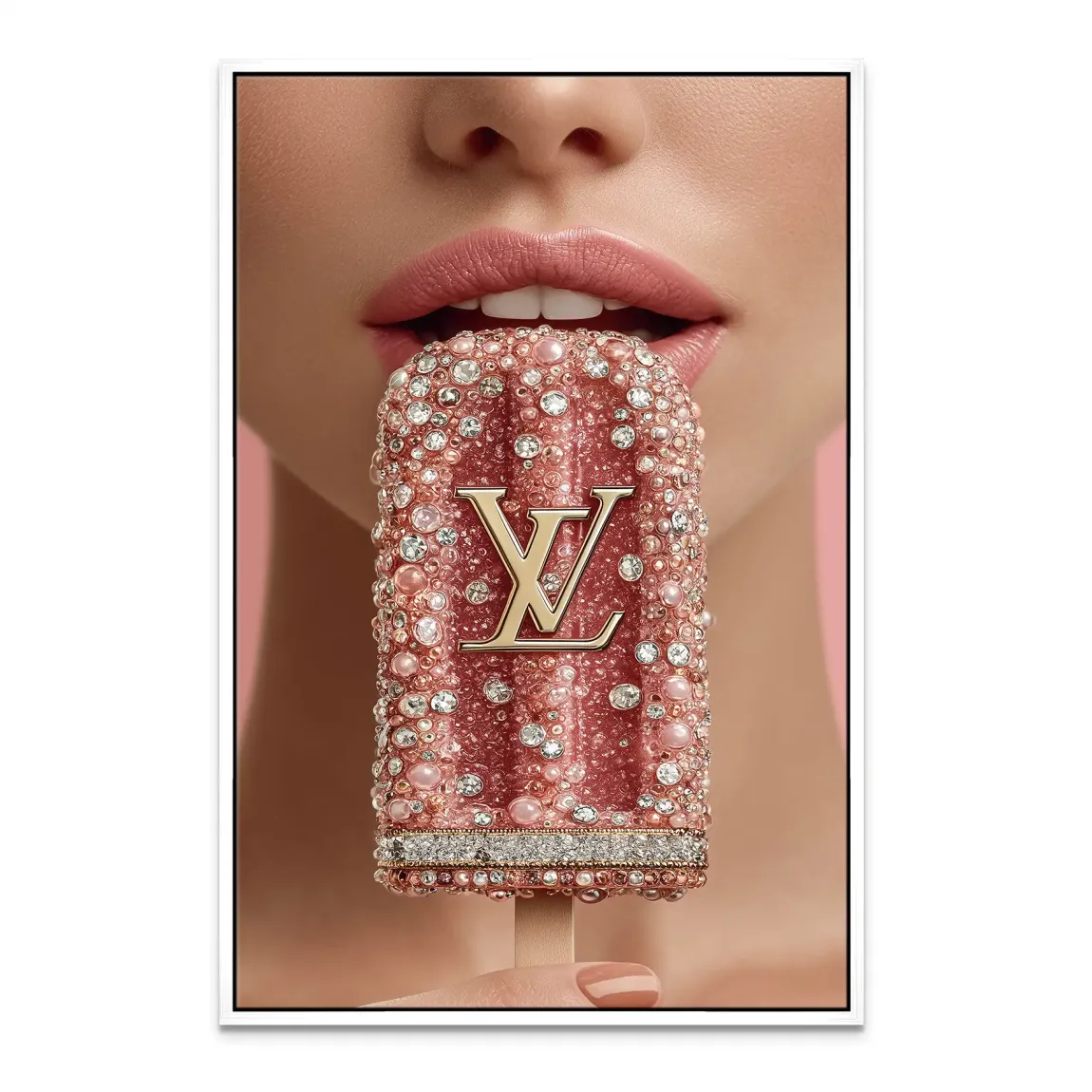 Diamonds and Desire Leinwand Bild