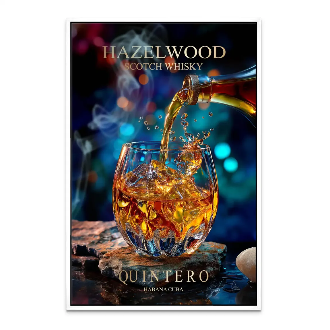 Amber Essence Leinwand Bild