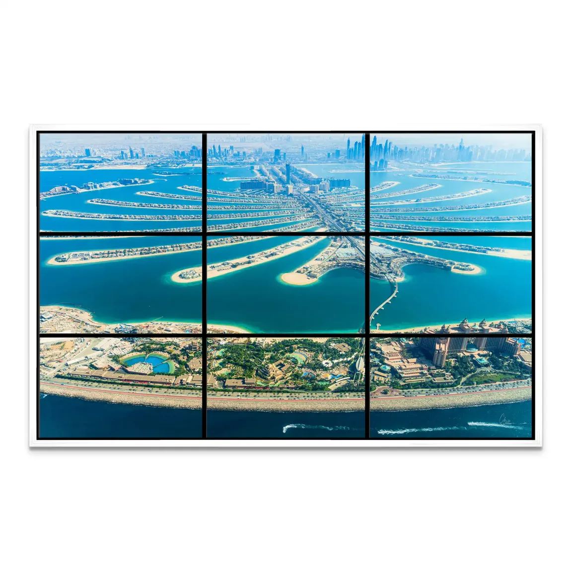 Palm View Dubai Leinwand Bild