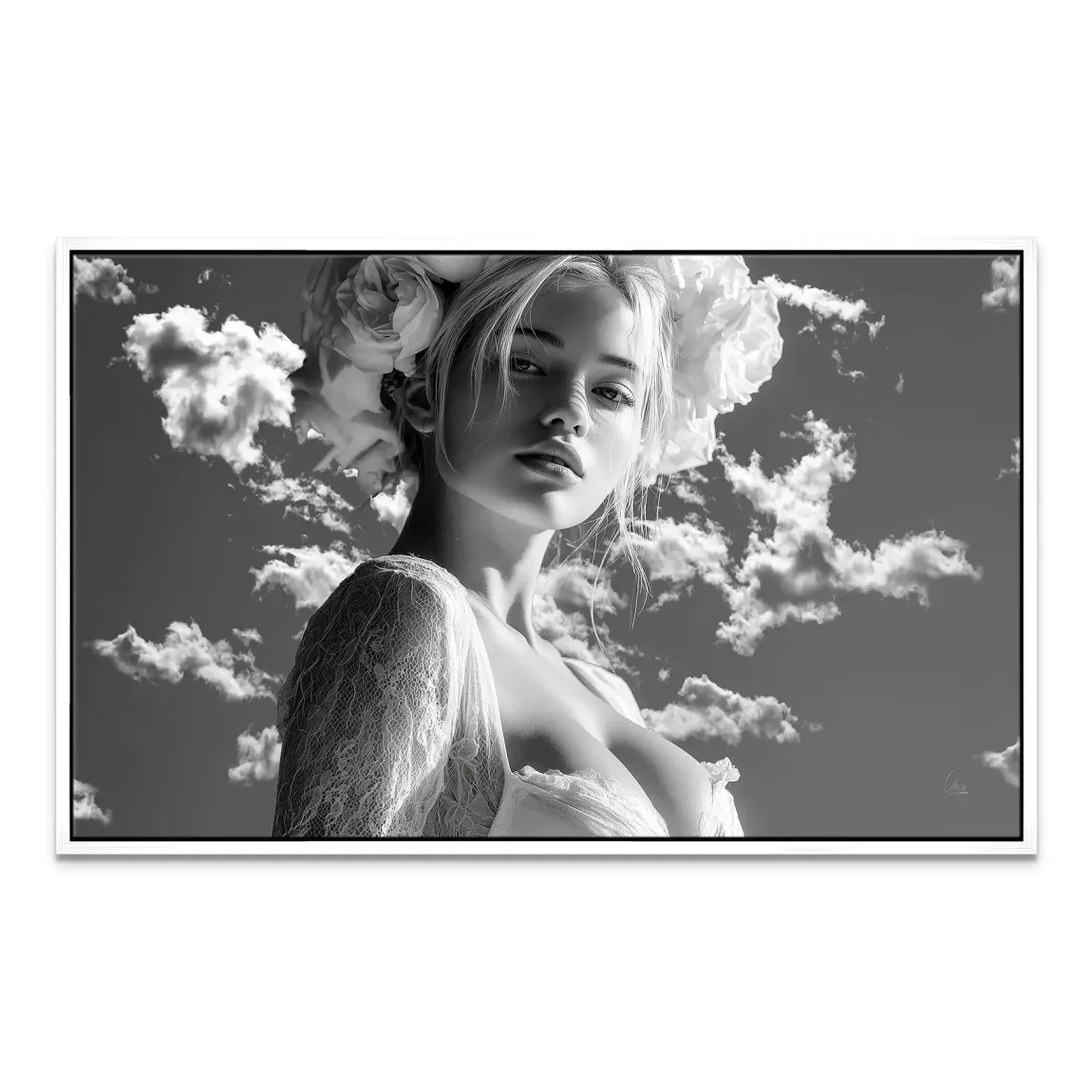 Sky Bloom Leinwand Bild