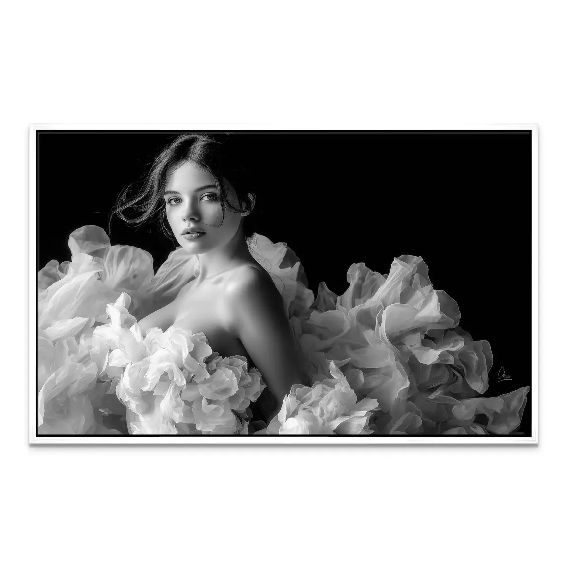 Whispering Beauty Leinwand Bild