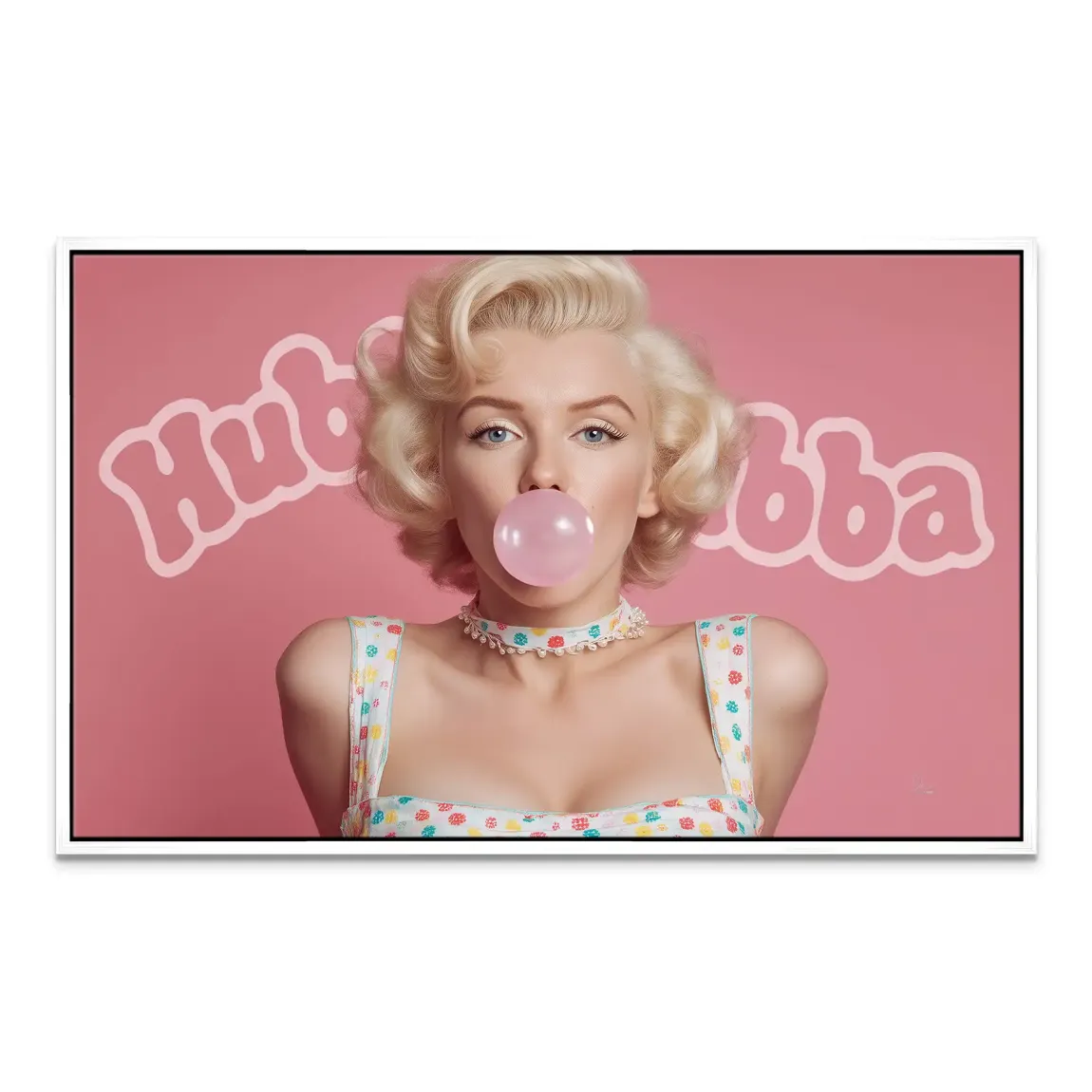 Marilyn Monroe Hubba Glam Leinwand Bild