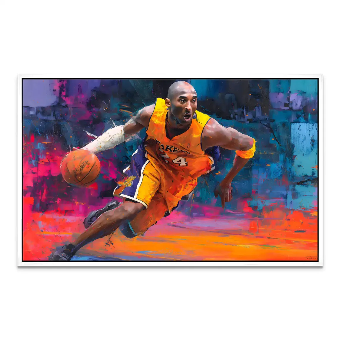Kobe Abstrakt Leinwand Bild INGALERIE