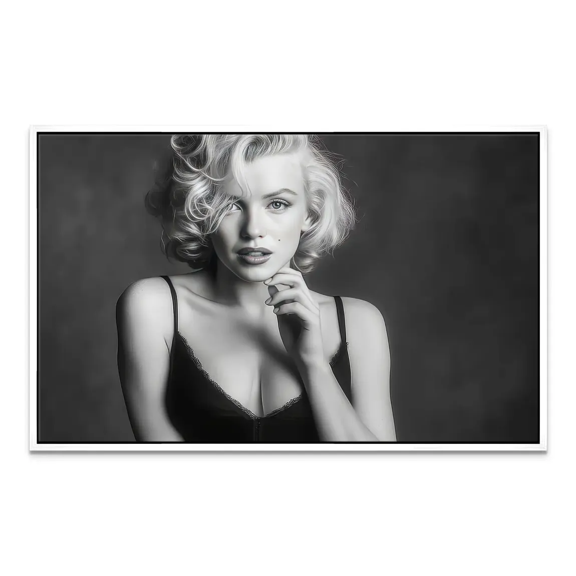 Marilyn Monroe Silent Erotik Leinwand Bild INGALERIE