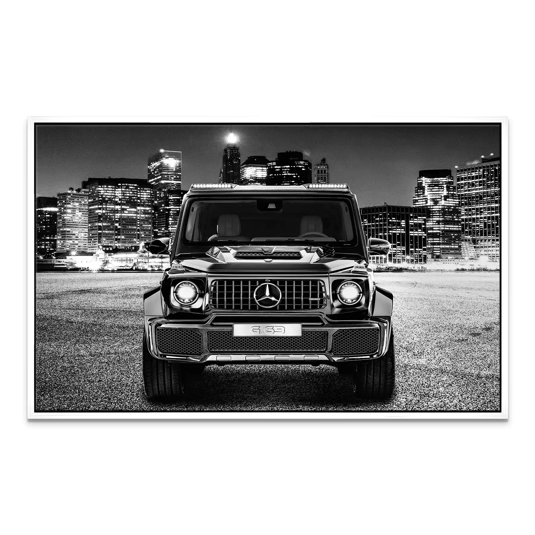 Mercedes G63 Leinwand Bild INGALERIE