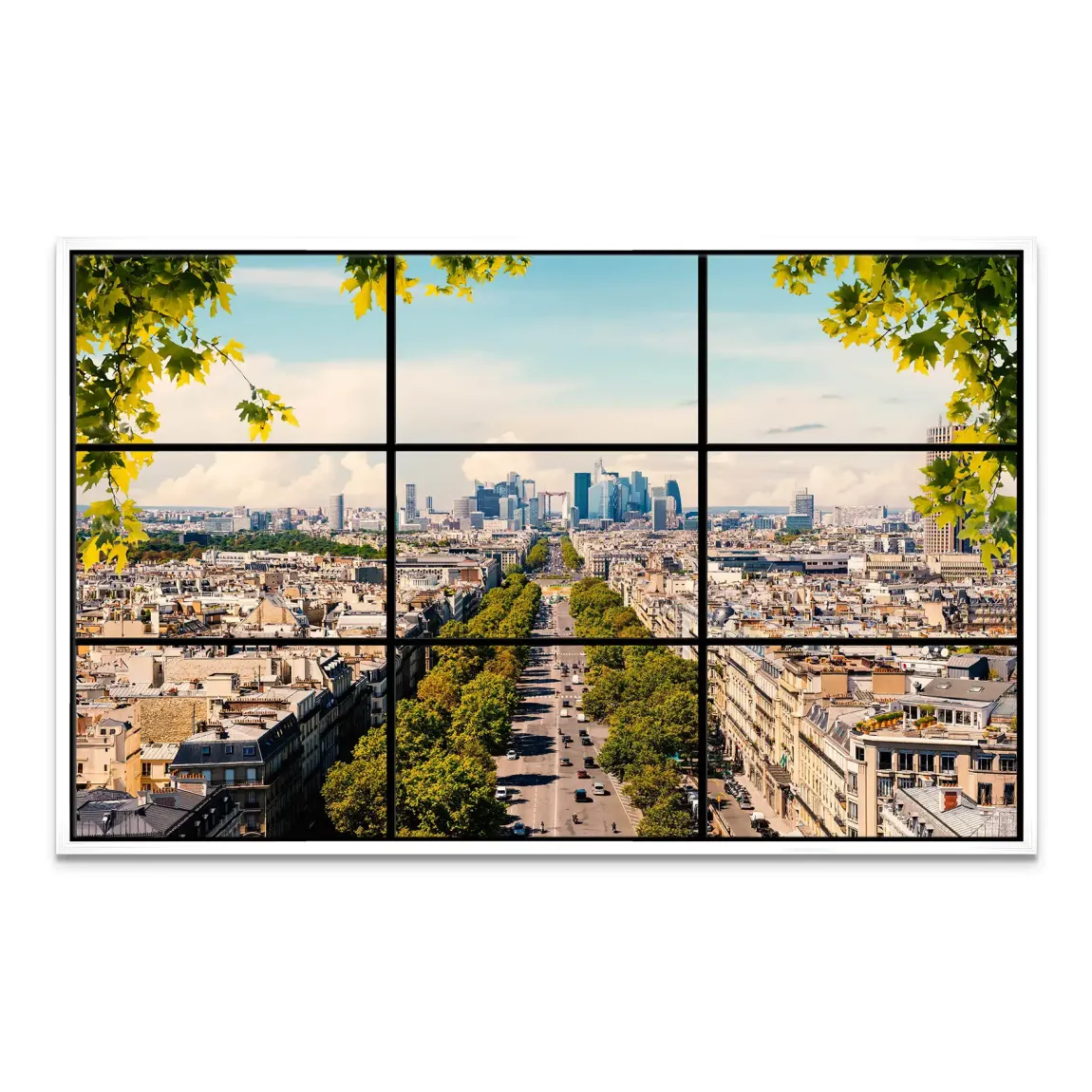 Paris Avenue Leinwand Bild