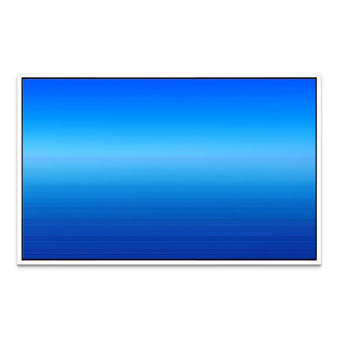 Blauer Horizont Leinwand Bild