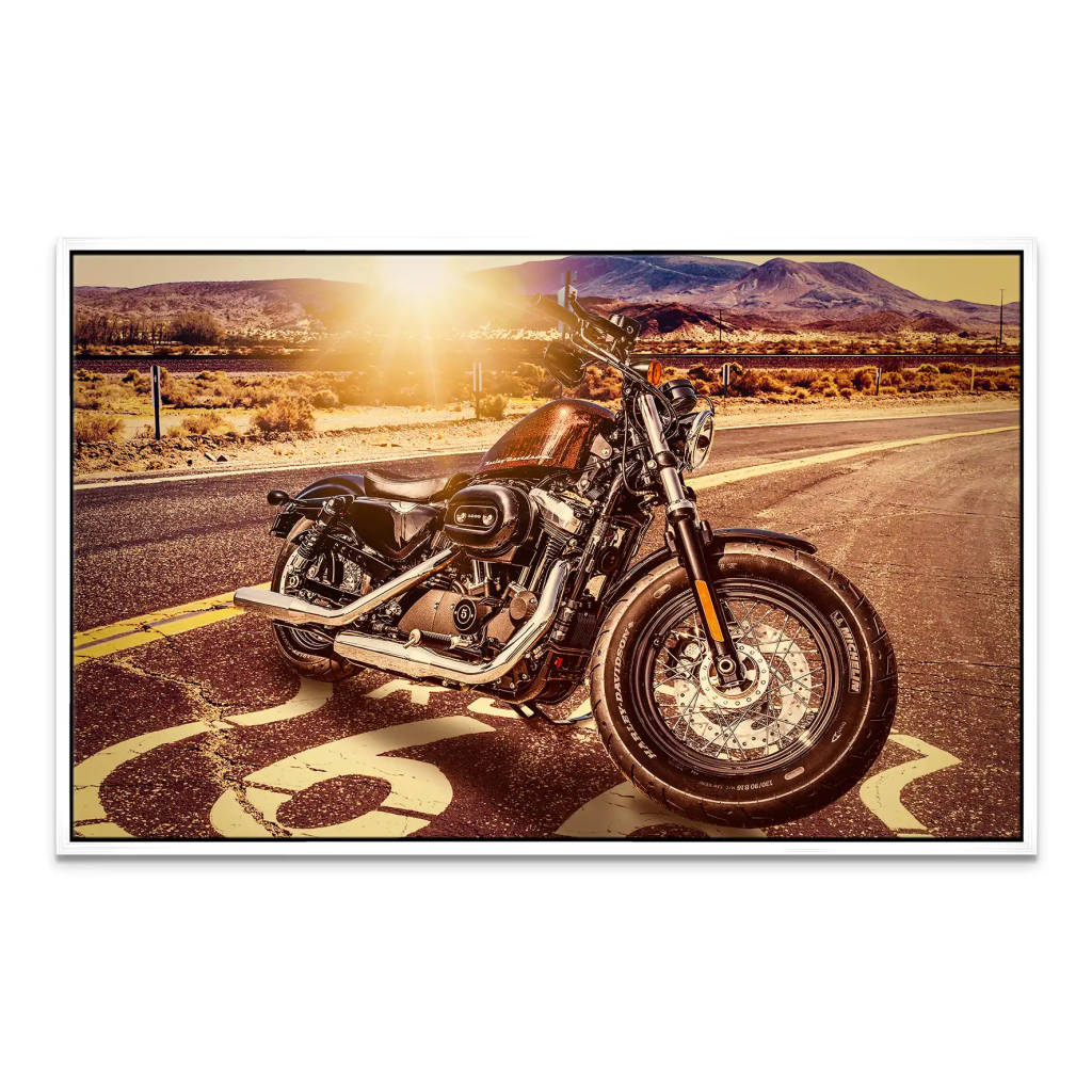 Harley Road Heritage auf Leinwand INGALERIE