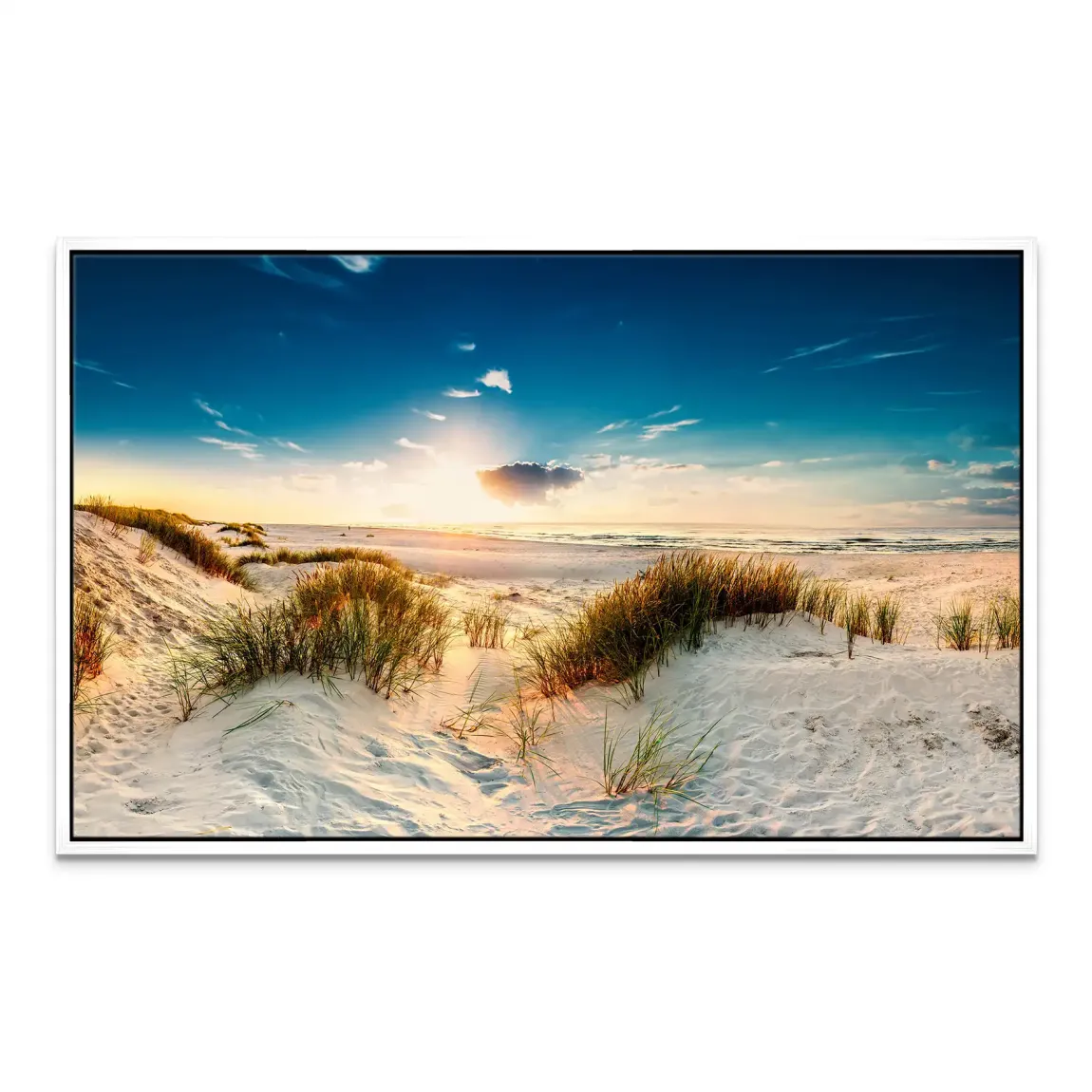 Sunset Dunes Leinwand Bild