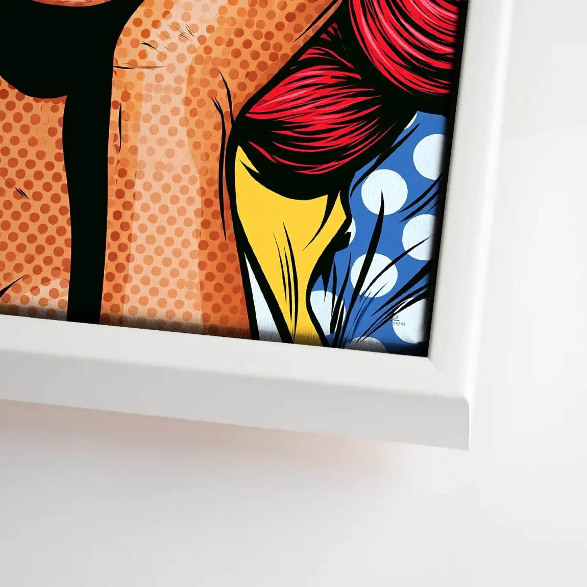 Pop Art Diva Leinwand Bild