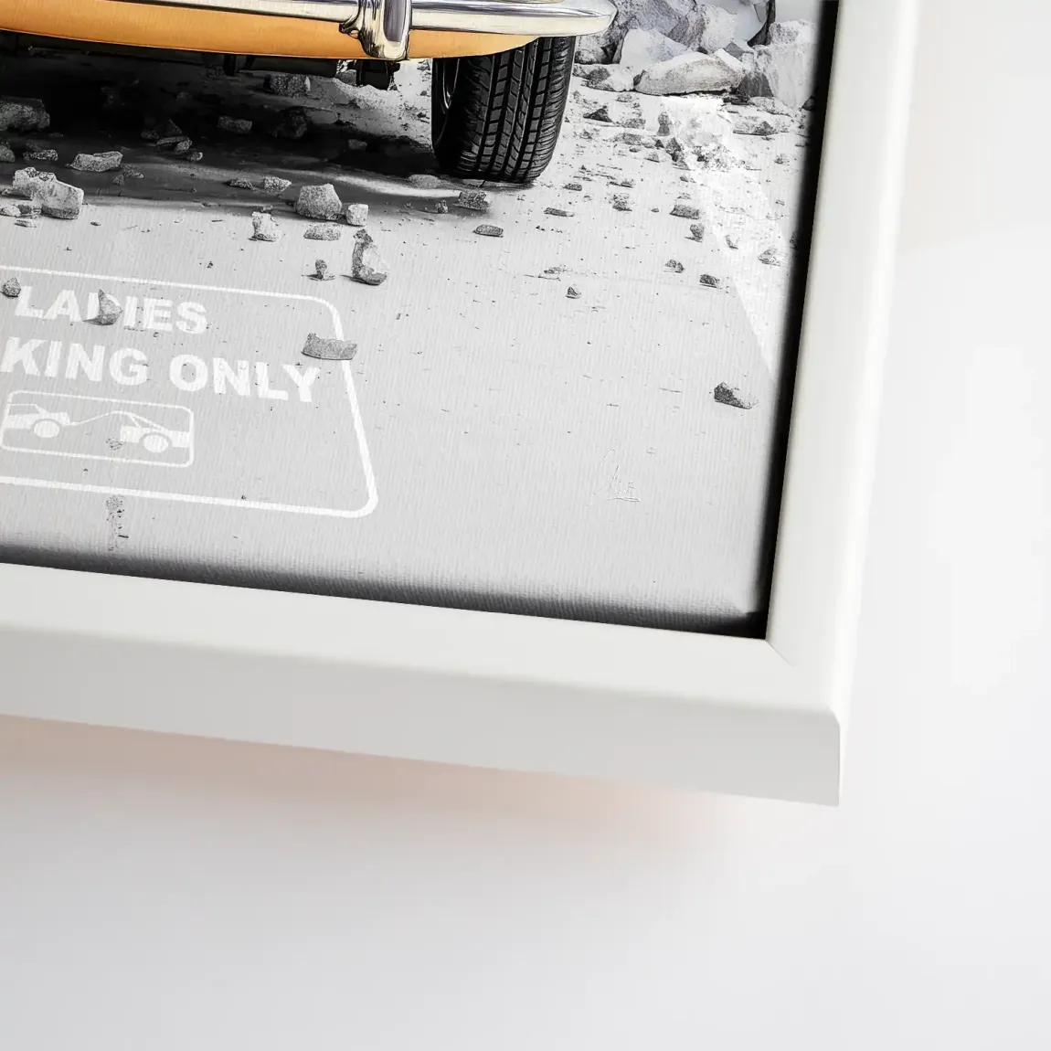 Luxury Shopping Leinwand Bild