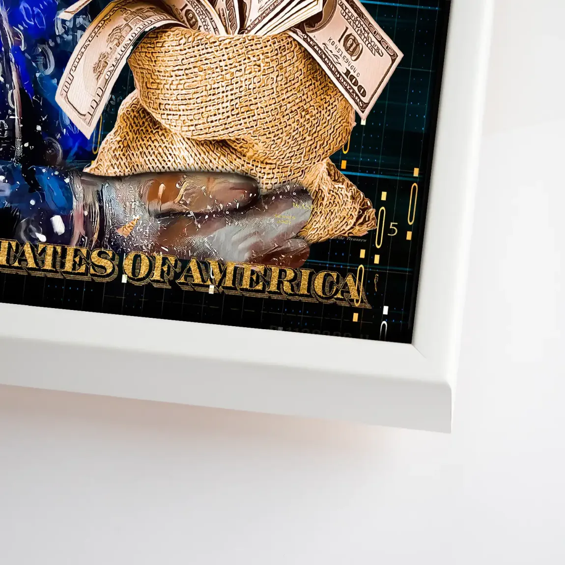 Dogobert Money Empire Leinwand Bild