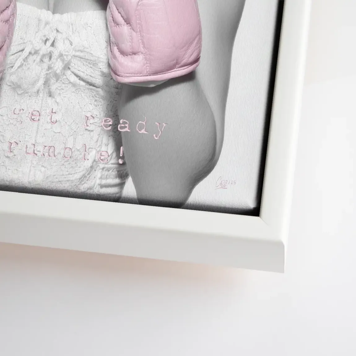 Boxing Marilyn Monroe Leinwand Bild