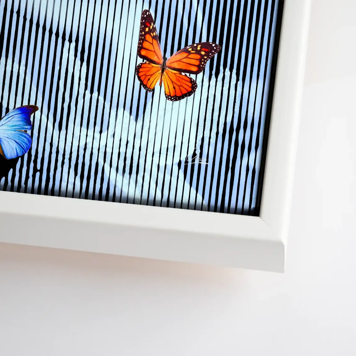 Flüstern der Schmetterlinge Leinwand Bild INGALERIE