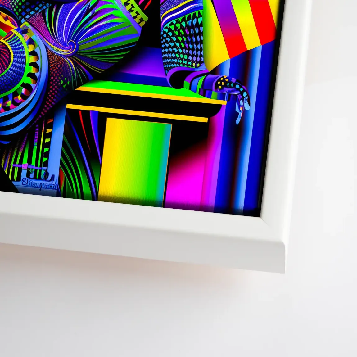 Abstrakt Glamour Leinwand Bild INGALERIE