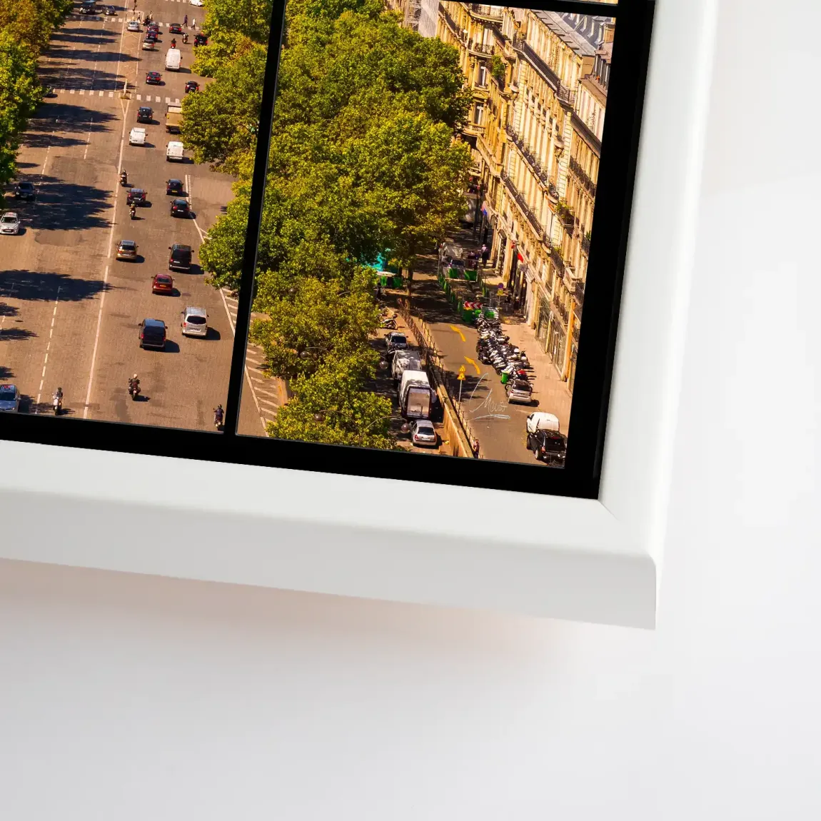 Avenue Lumière Paris Leinwand Bild