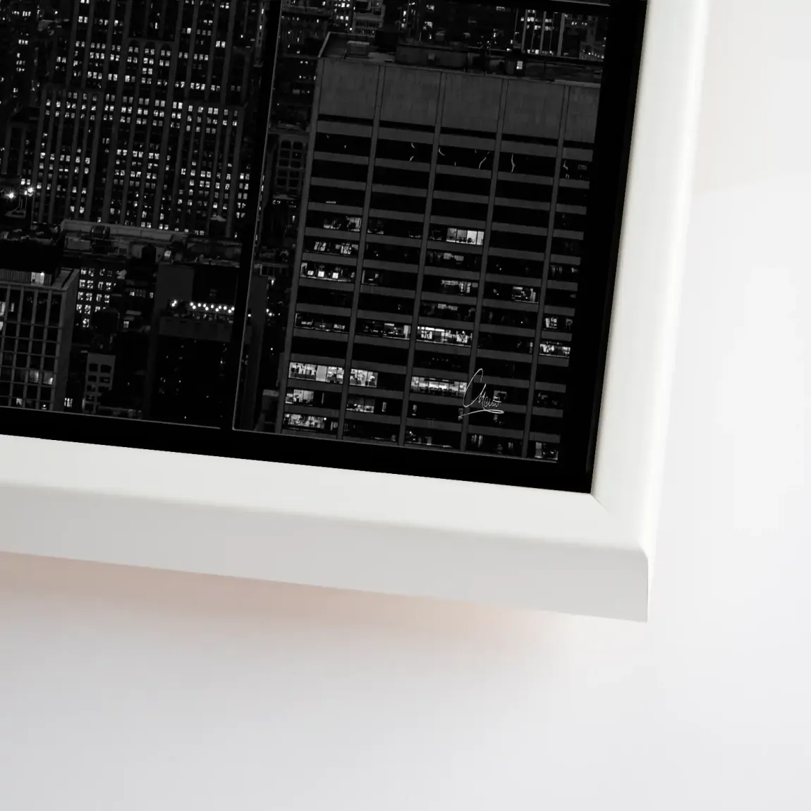 Midnight Crown New York Leinwand Bild