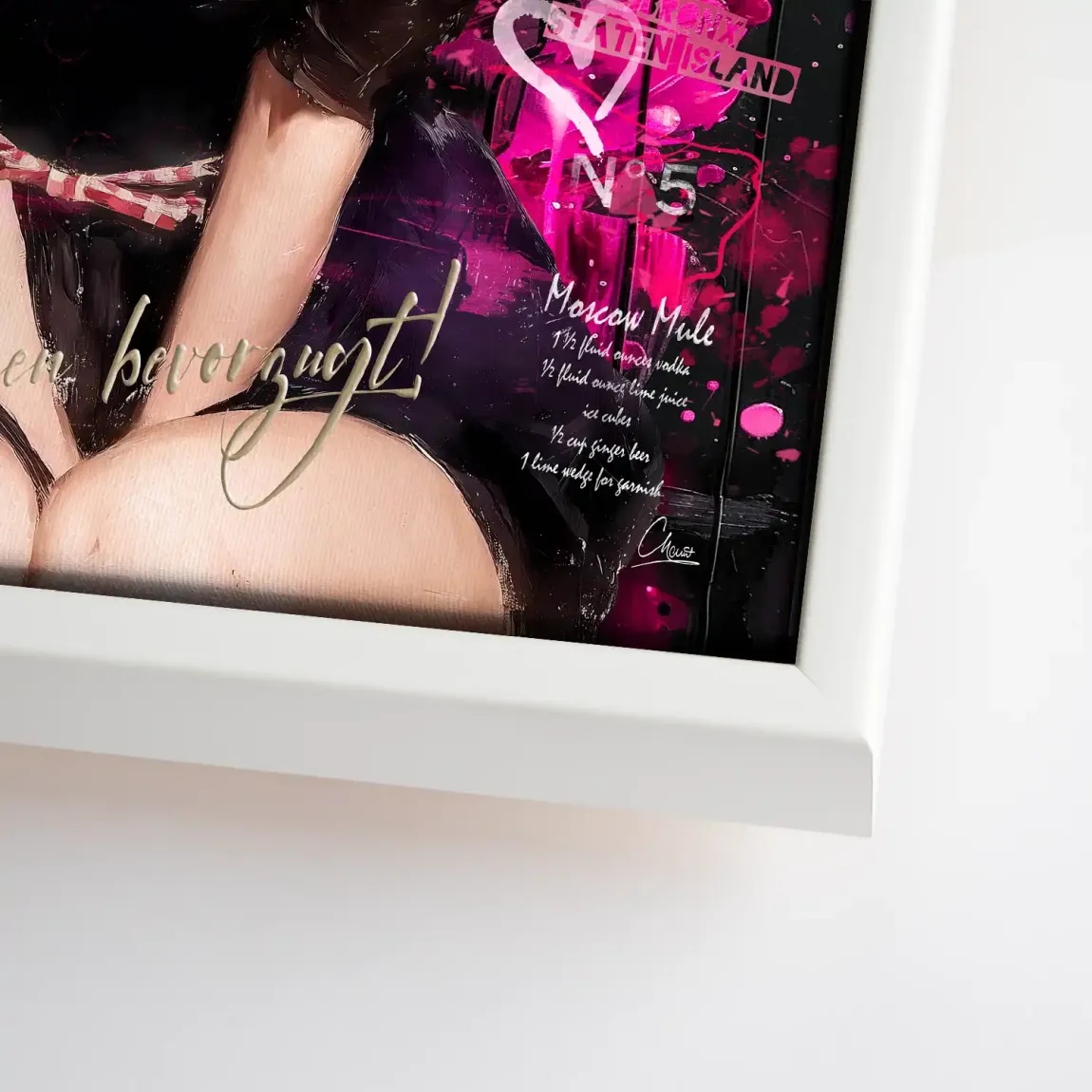 Marilyn Pink Vibes Leinwand Bild INGALERIE