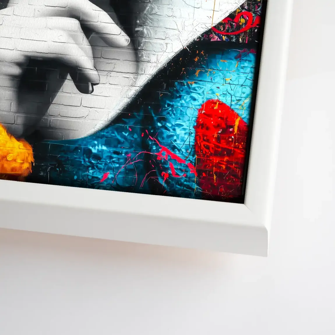 Schneewittchen Silent Pop Art Leinwand Bild