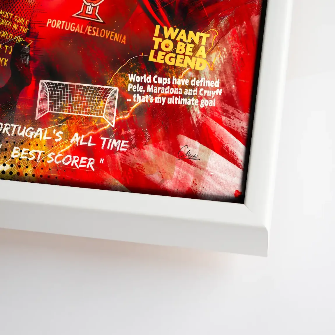 Legacy of Number Seven Leinwand Bild INGALERIE