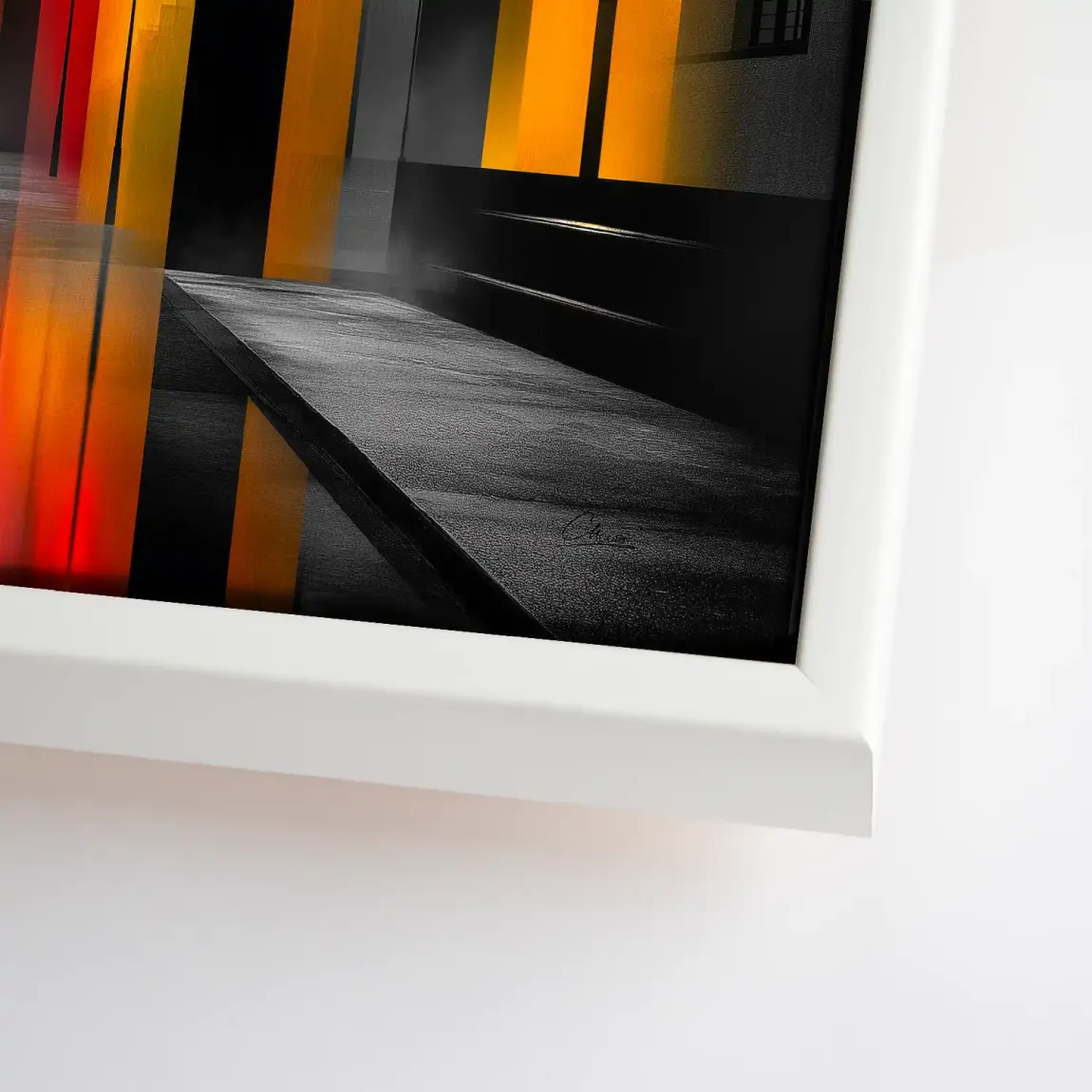Midnight City Leinwand Bild INGALERIE