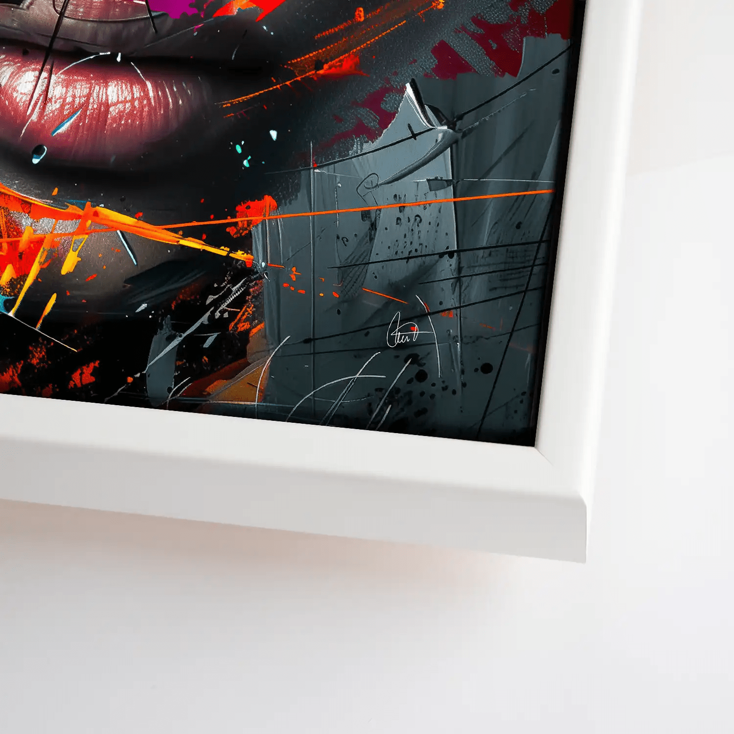 Abstrakt Girl Nr.2 Leinwand Bild INGALERIE