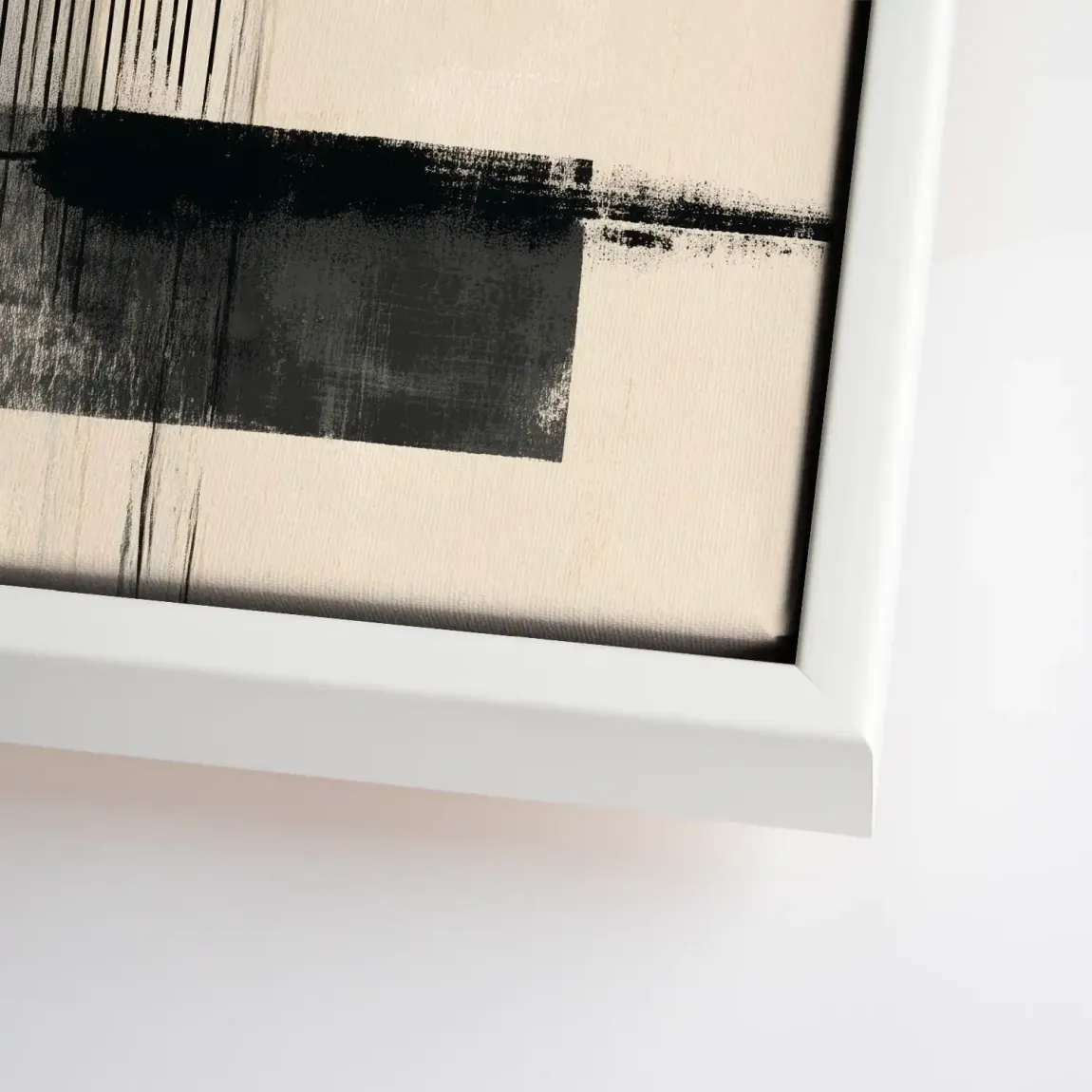 Linear Essence Abstrakt Leinwand Bild