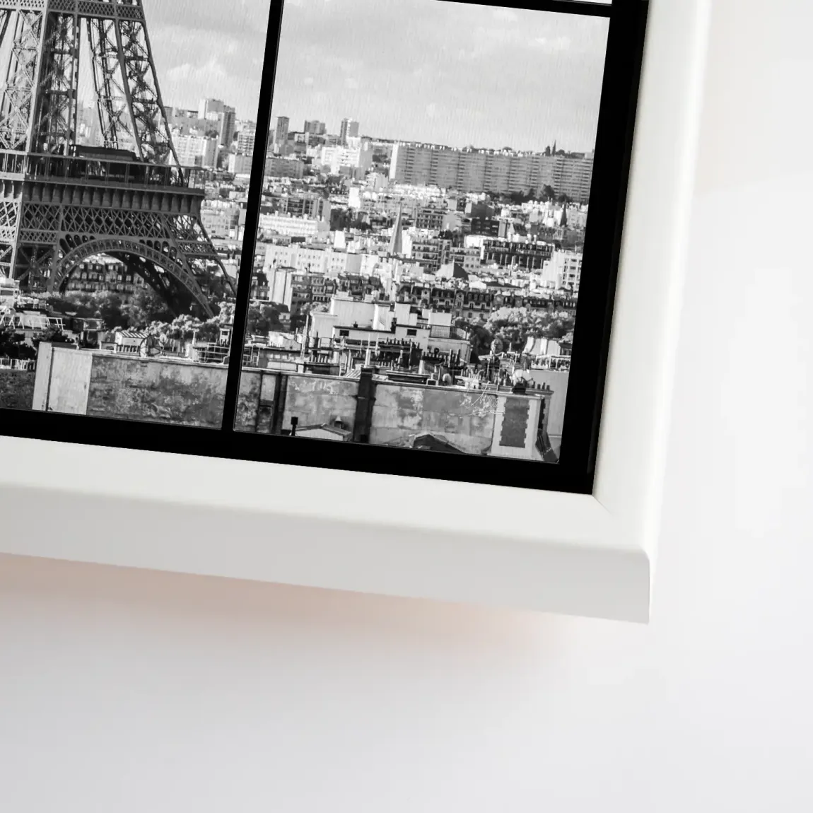 Paris Skyline View Leinwand Bild