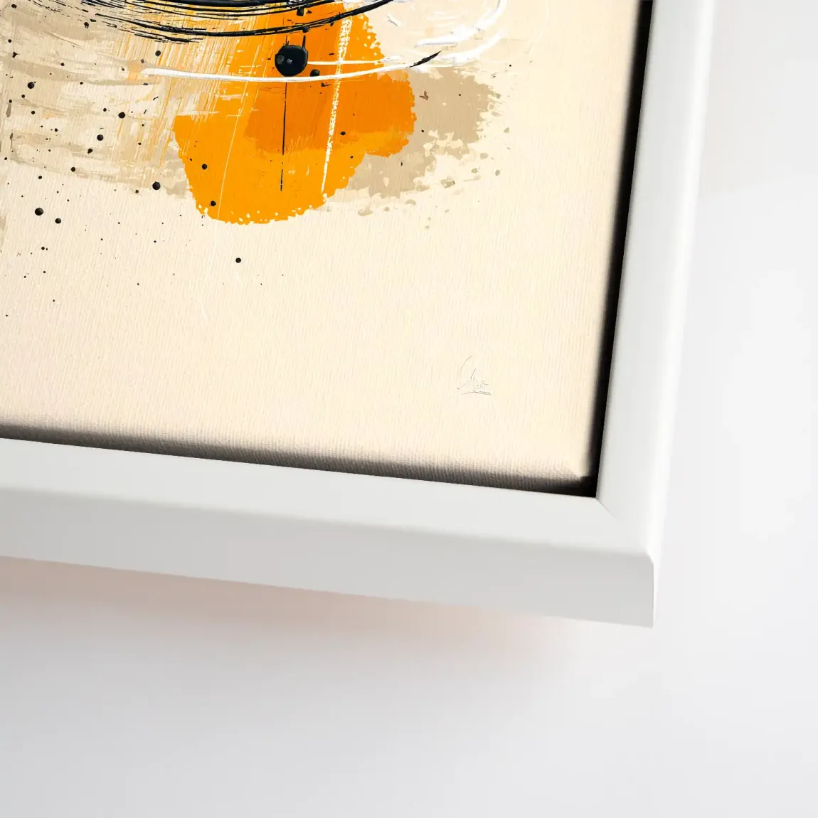 Modern Energie Abstrakt Leinwand Bild