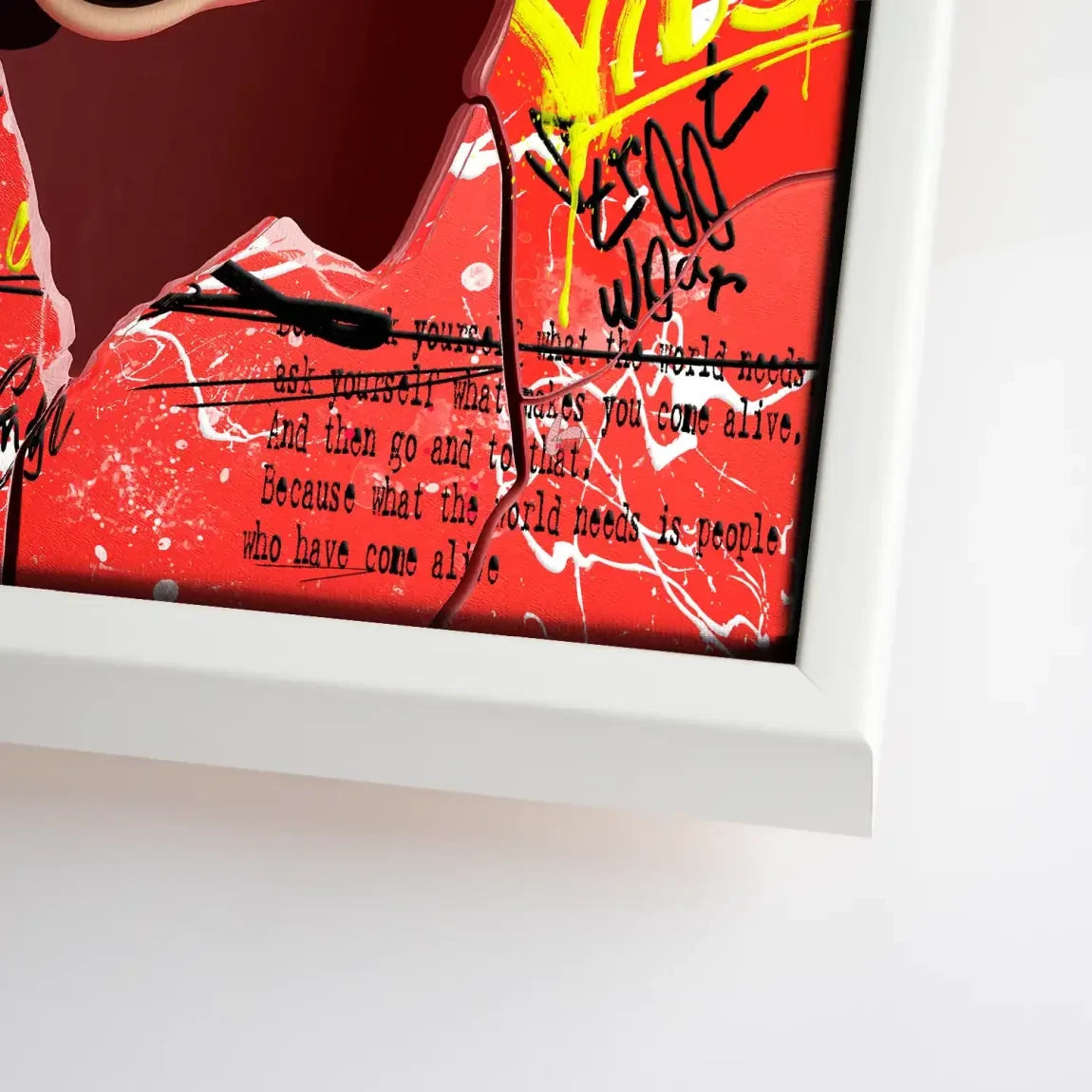 Charming Smile Micky Mouse Leinwand Bild INGALERIE