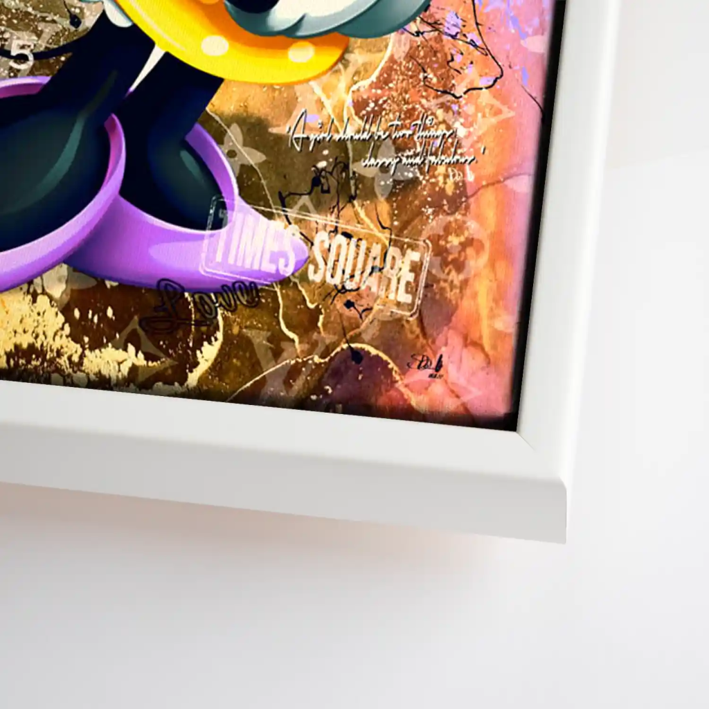 Minnie Maus Coco Pop Art Leinwand Bild INGALERIE