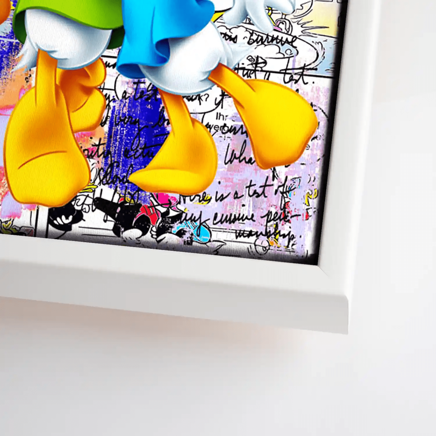 Duck Kids Nr.2 Pop Art Leinwand Bild INGALERIE