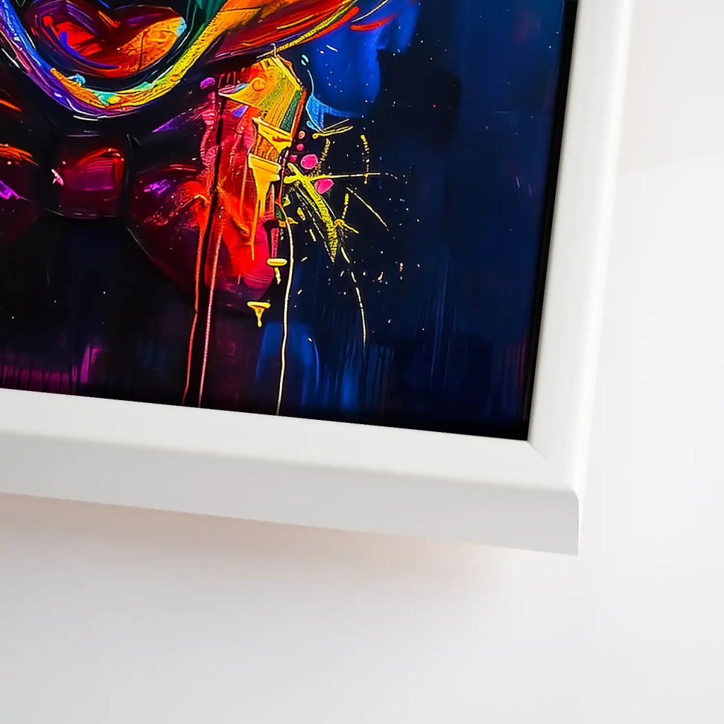 Micky Abstrakt Color Leinwand Bild INGALERIE
