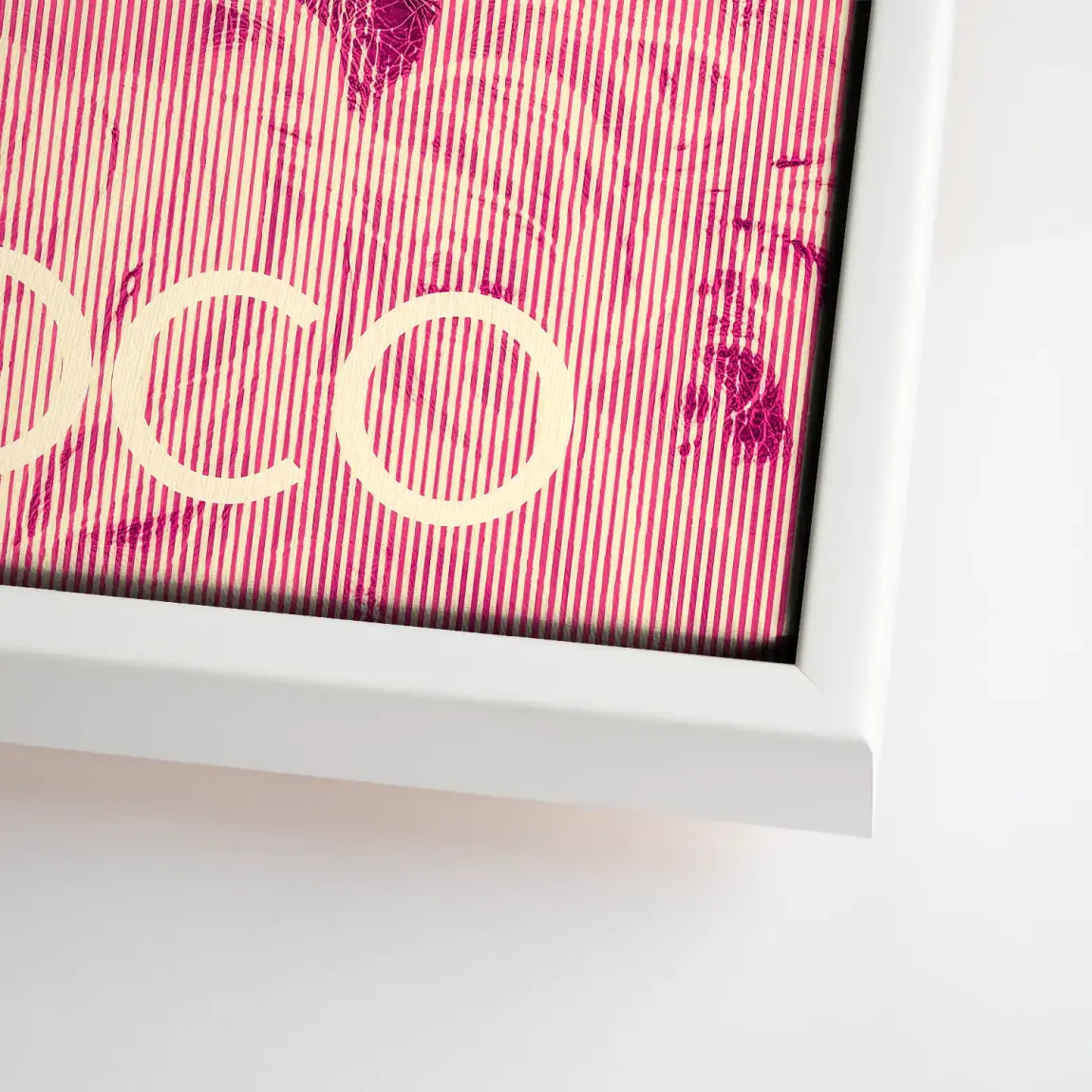 Coco Vision in Pink Leinwand Bild INGALERIE