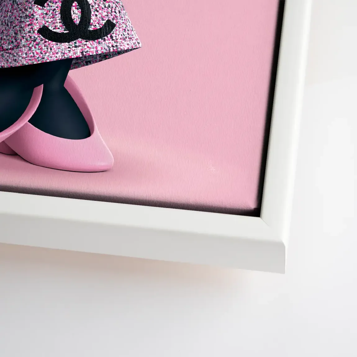 Minnie Maus Moet Leinwand Bild