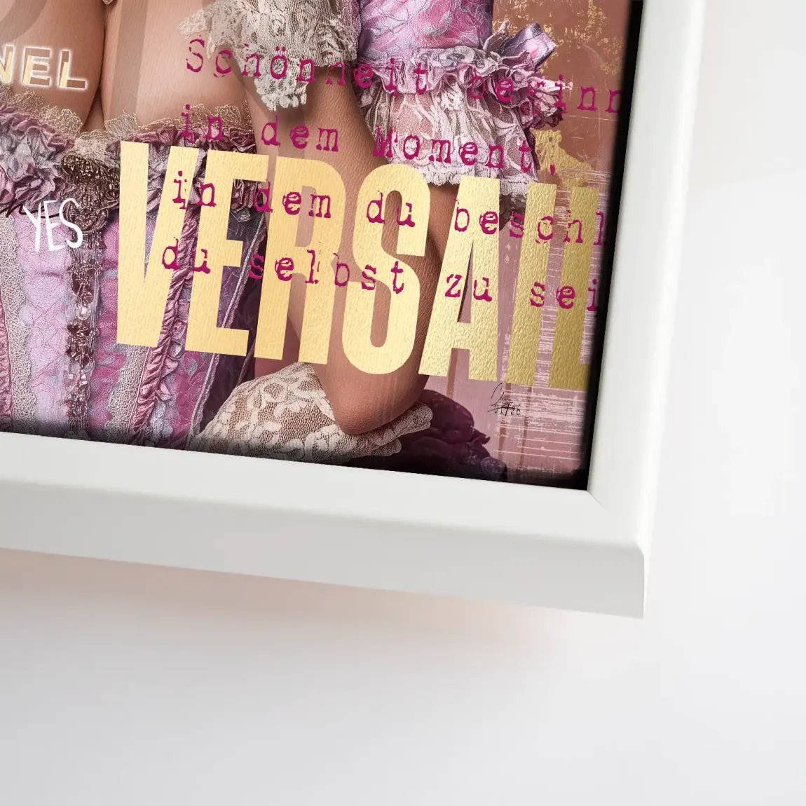 Marie Antoinette Popart Leinwand Bild