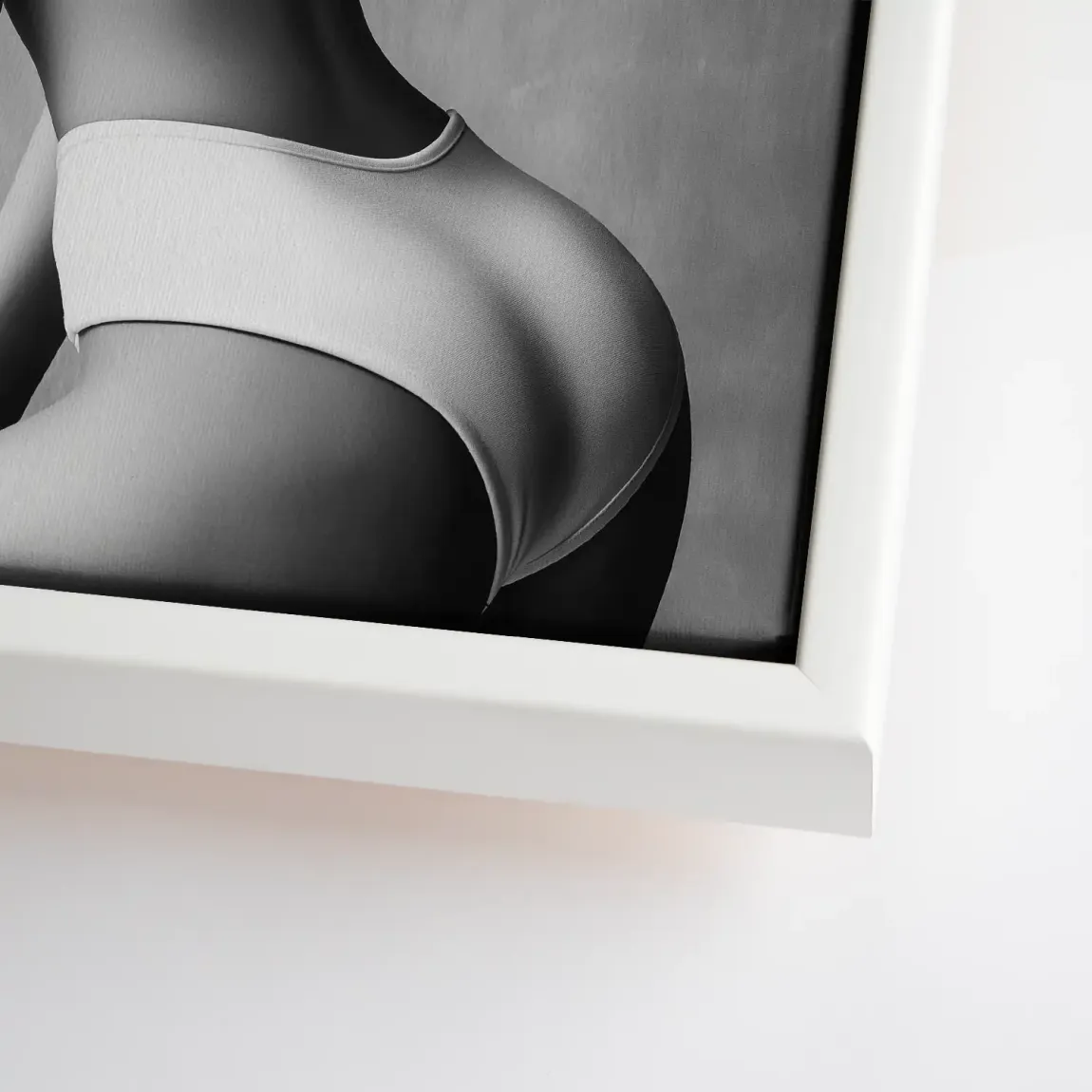 Noir Beauty Style Leinwand Bild