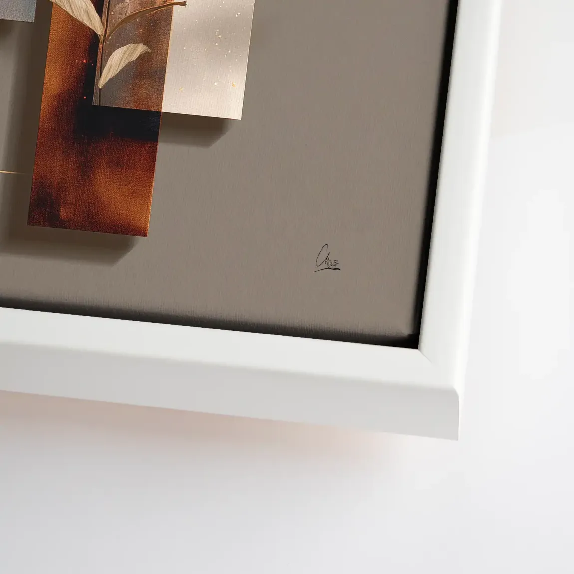 Celestial Bloom Harmony Leinwand Bild