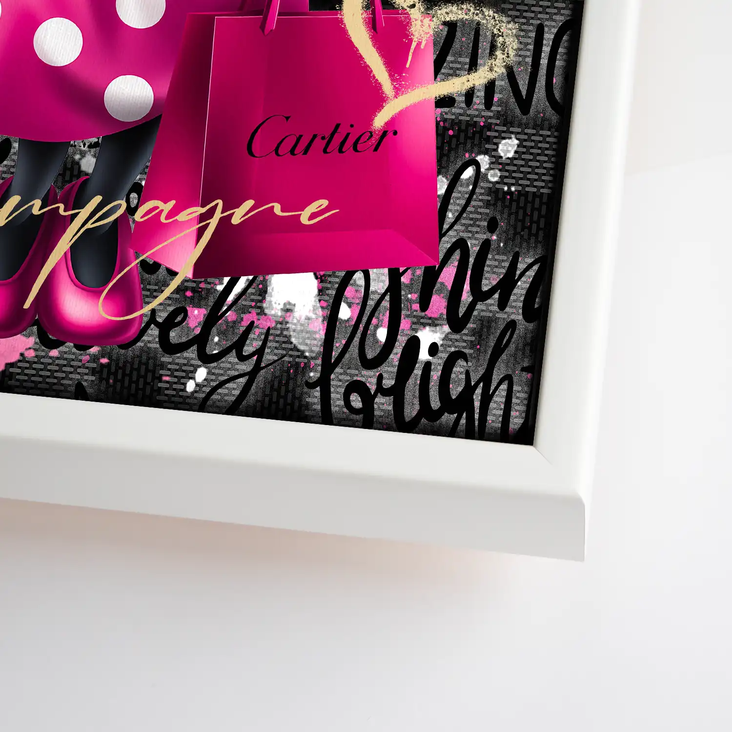 Minnie Need Luxe Leinwand Bild INGALERIE