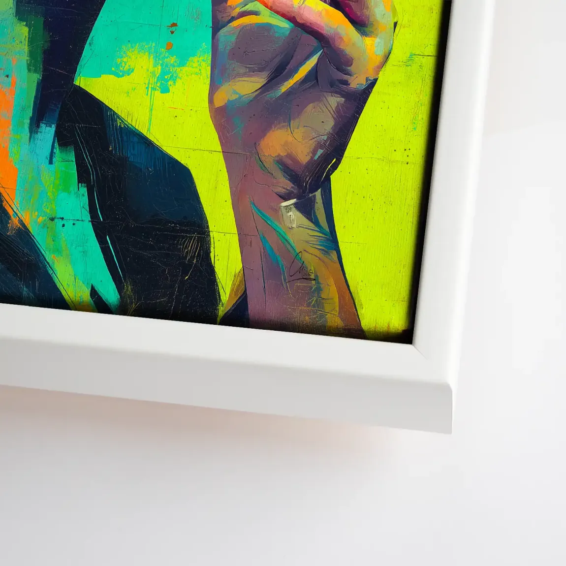 Frida Smoke Queen Leinwand Bild