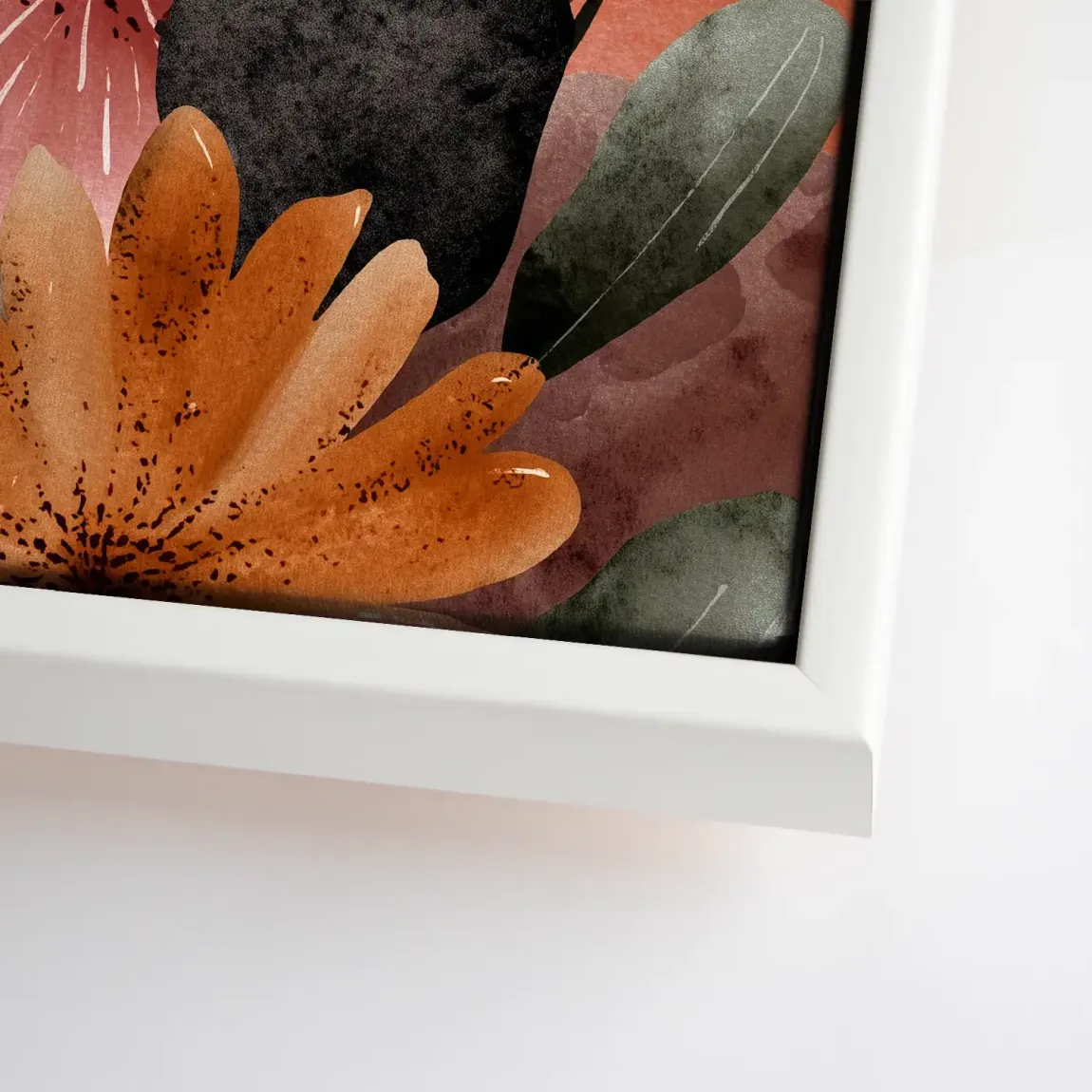 Terracotta Harmony Leinwand Bild