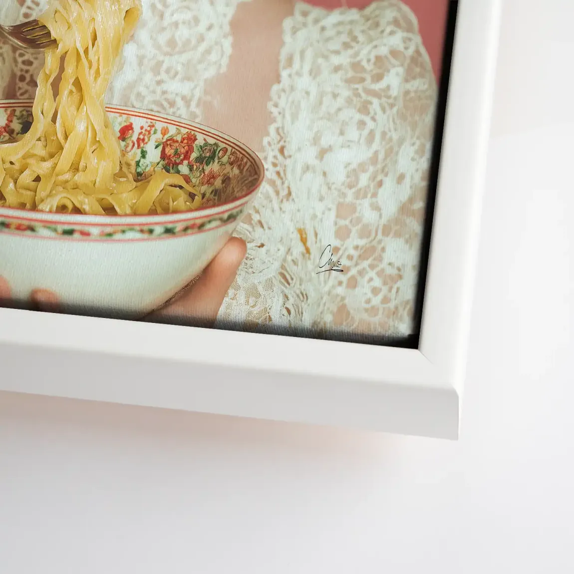 Bella Noodle Moments Leinwand Bild