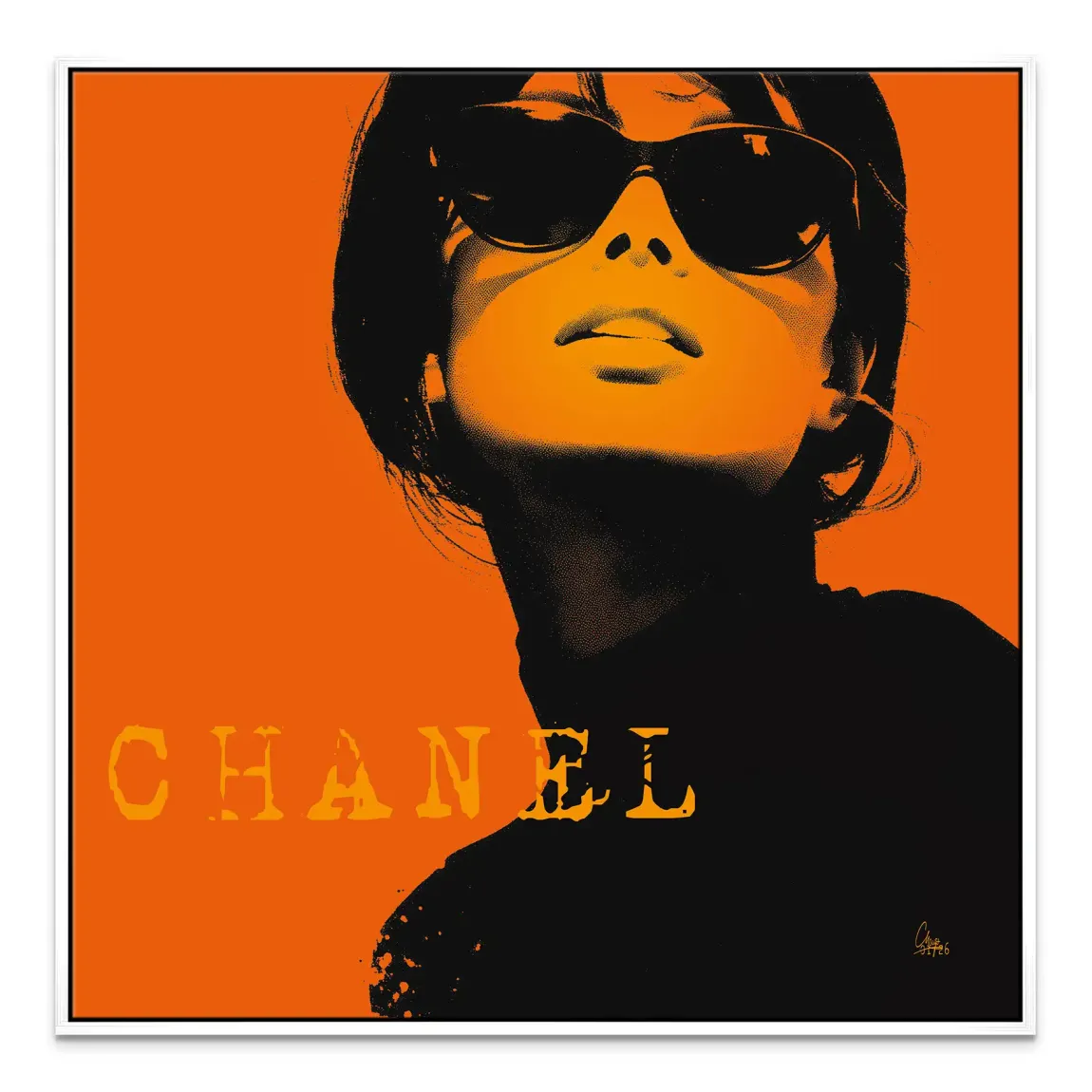 Chanel Glam Leinwand Bild