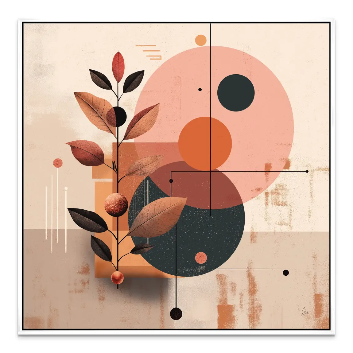 Terra Balance Leinwand Bild