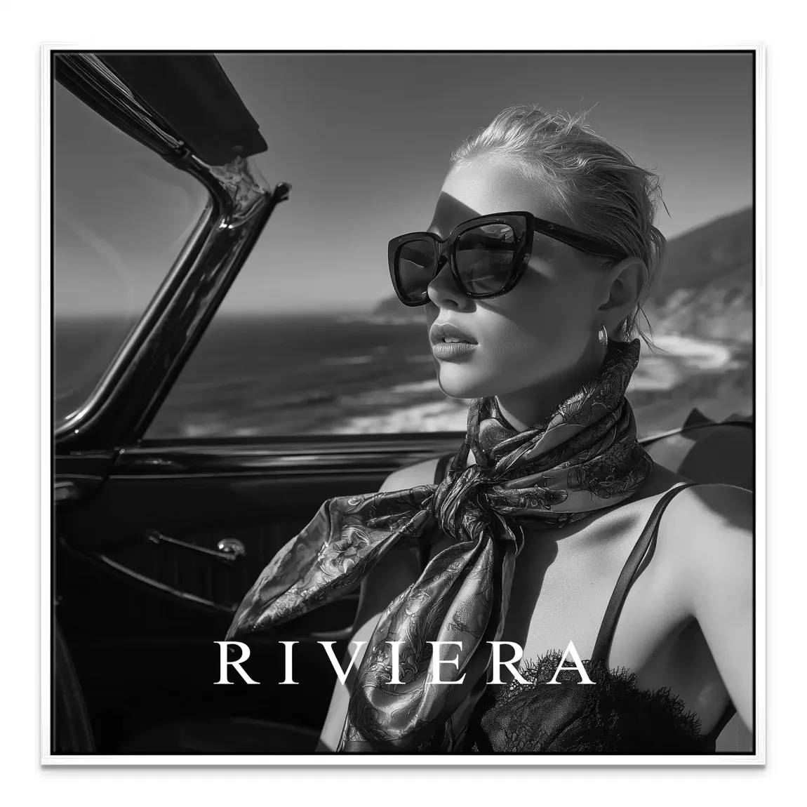 Riviera Leinwand Bild