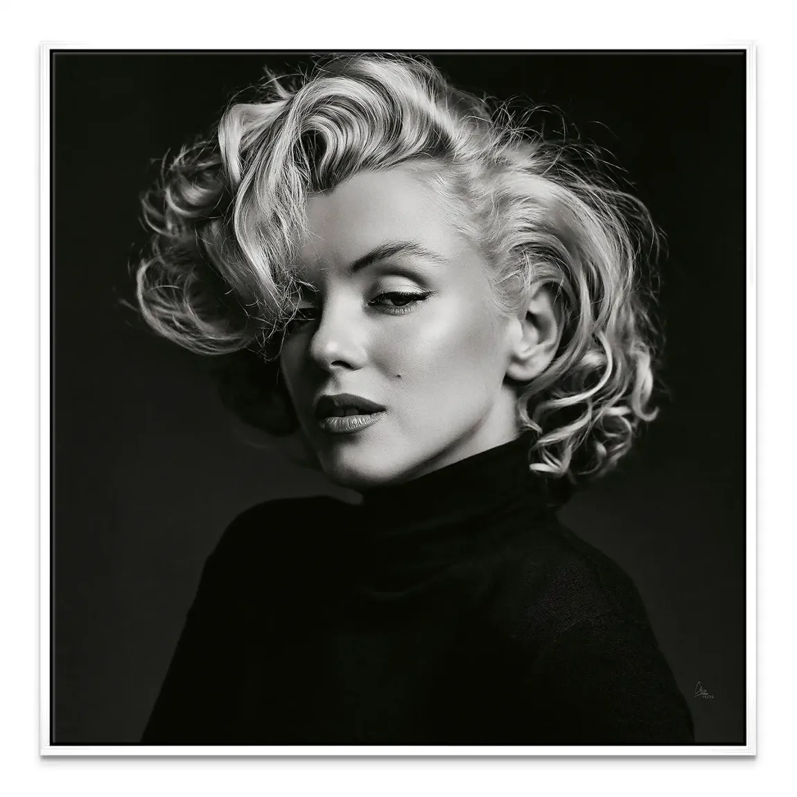 Marilyn Elegance Leinwand Bild